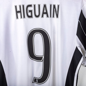 Maglia Home Juventus Adidas Jeep Higuain 9 2017/2018