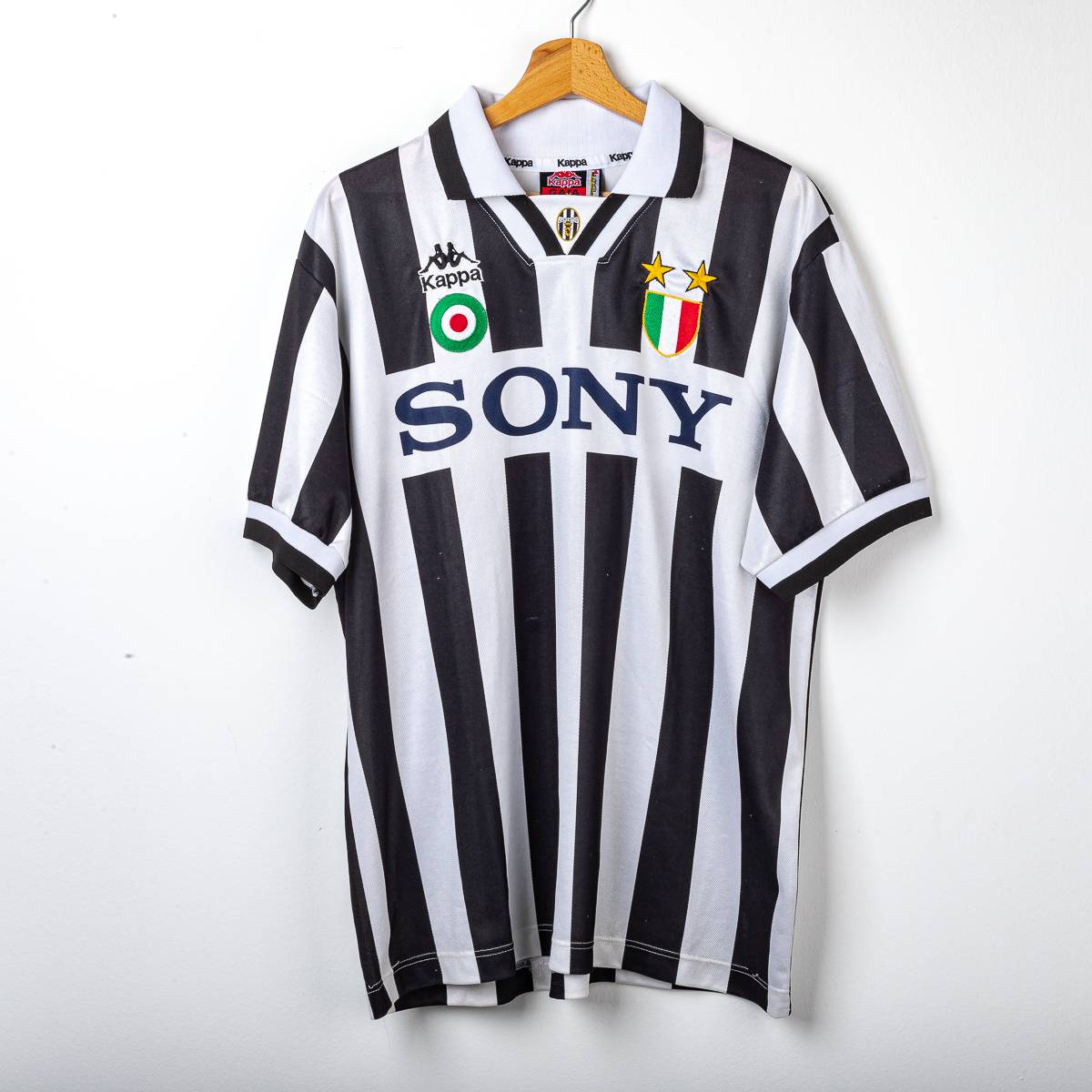 Juventus Kappa Sony 1995/1996 Home Shirt