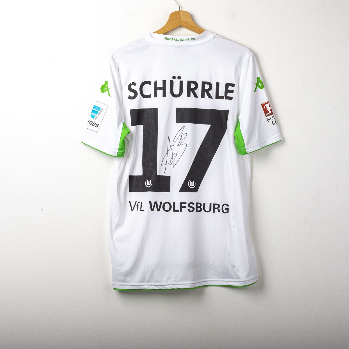 maglia Away Wolfsburg nike Schurrle 17 2014/2015