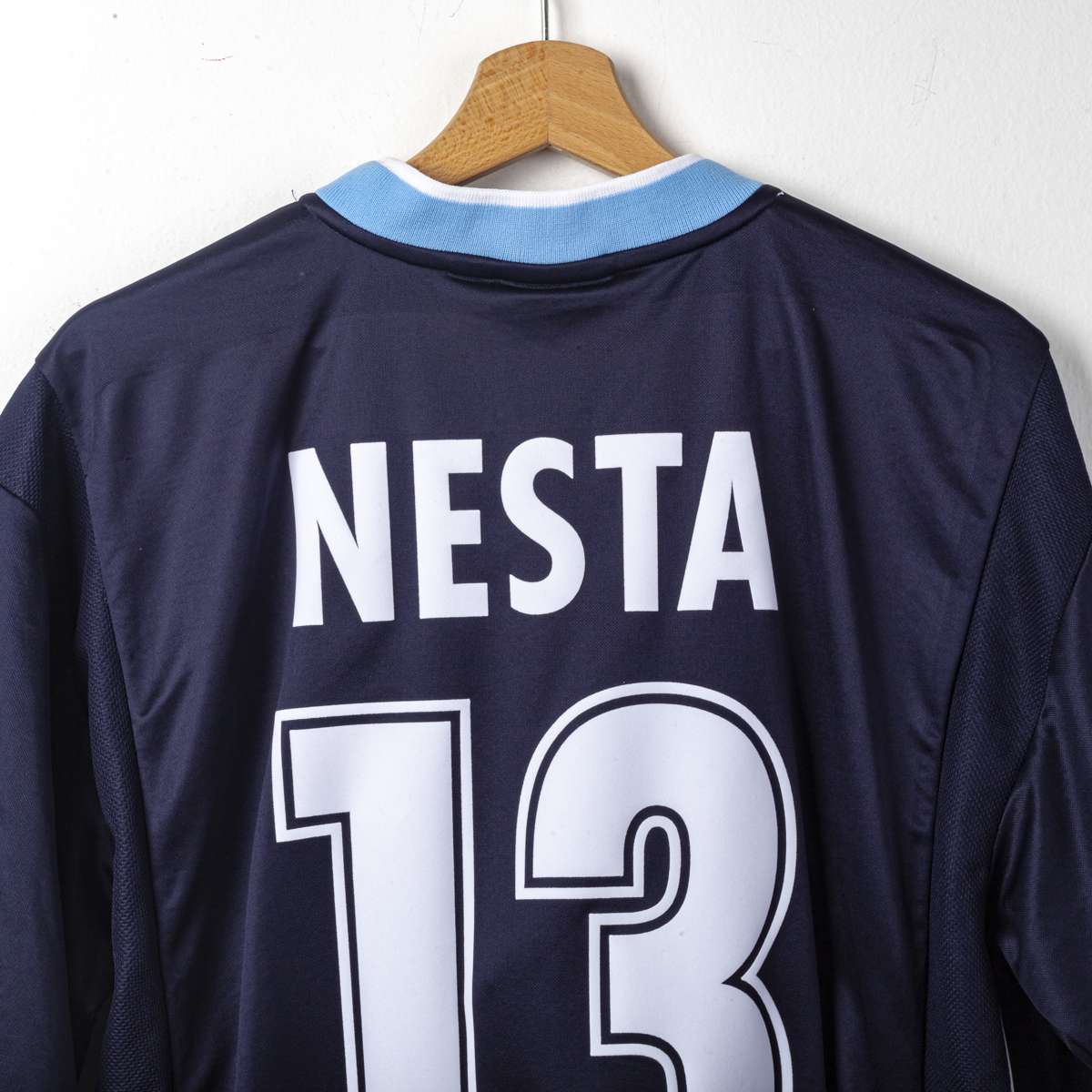 2000/2001 Away Lazio Puma Siemens Nesta 13 Jersey