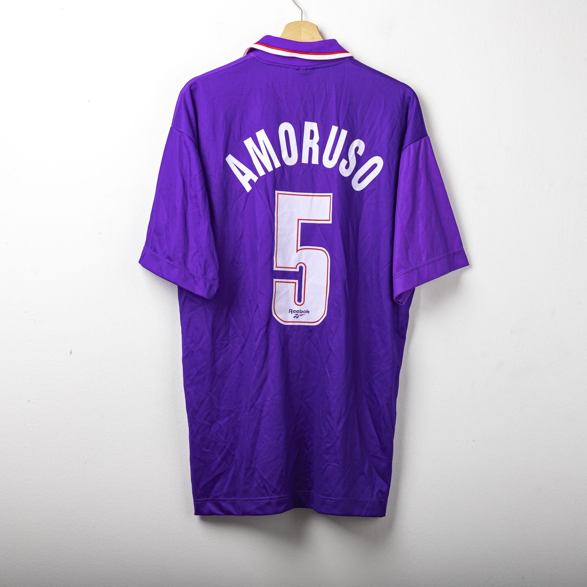 Maglia Home Fiorentina Reebok Amoruso n5 1995/1996