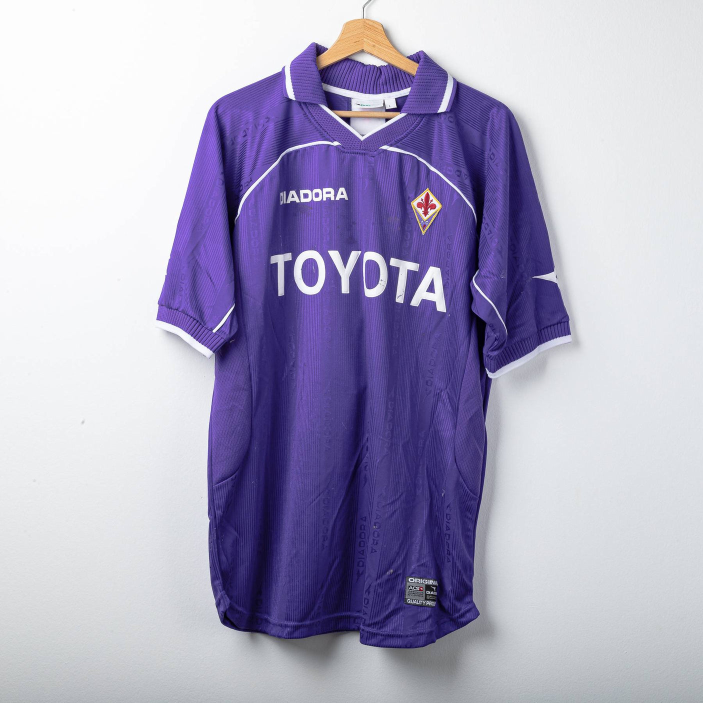 Maglia Home Fiorentina Diadora Repka 2 2000/2001