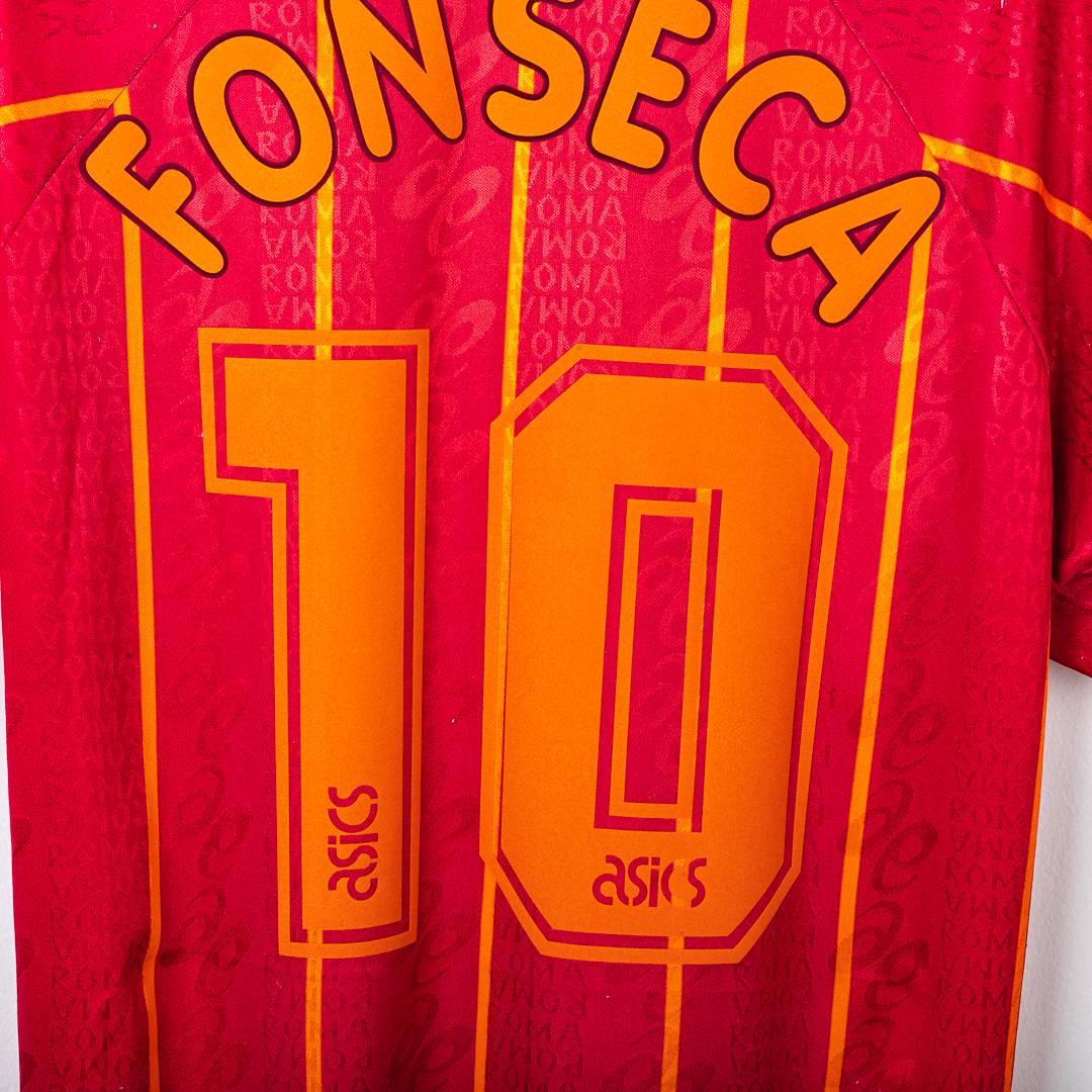 Maglia Home Roma Asics Fonseca 10 1996/1997
