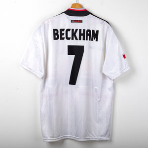 Maglia Away Manchester United Umbro Sharp Beckham 7 1998/1999