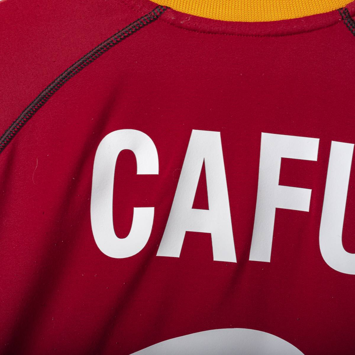 Maglia Home As Roma Kappa Cafu n2 2001/2002