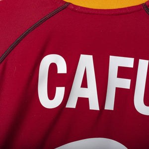 Maglia Home As Roma Kappa Cafu n2 2001/2002