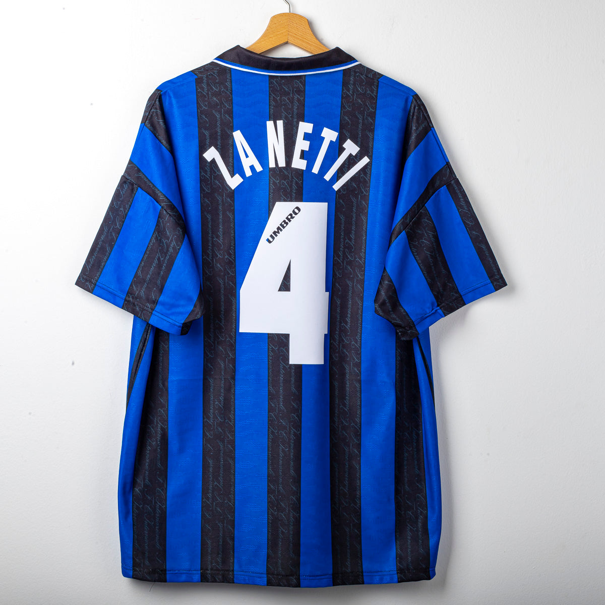 Maglia Home Inter Umbro Pirelli Zanetti N4 1996/1997