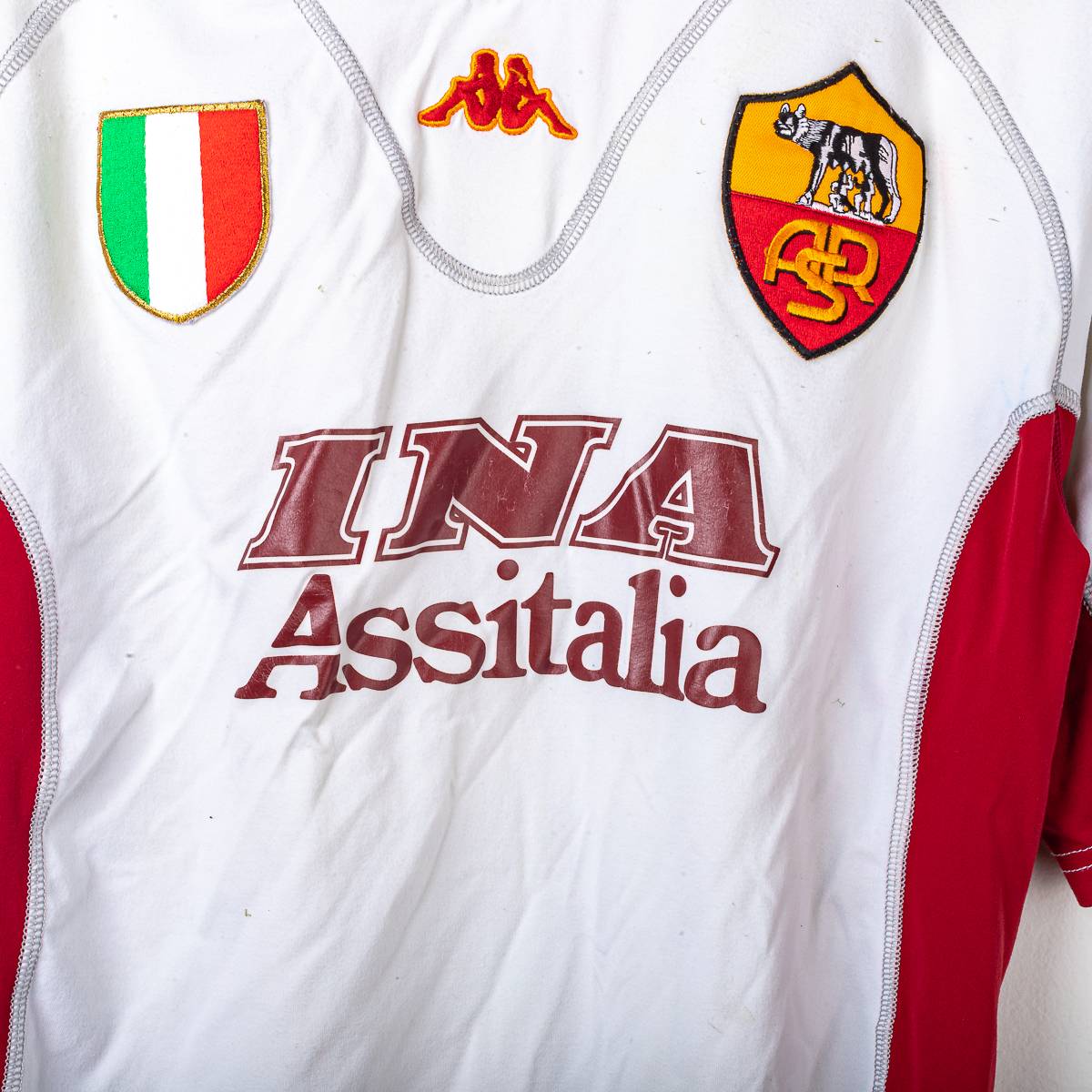 Roma Kappa INA Assitalia 2001/2002 Away Shirt