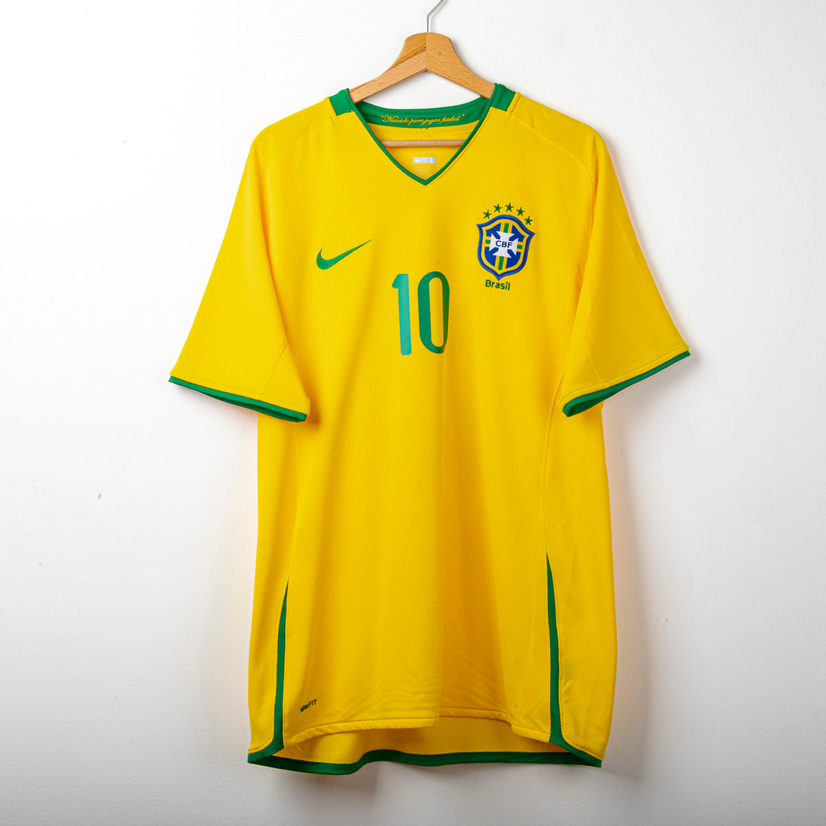 Maglia Home Nike Brasile Ronaldinho n10 2006