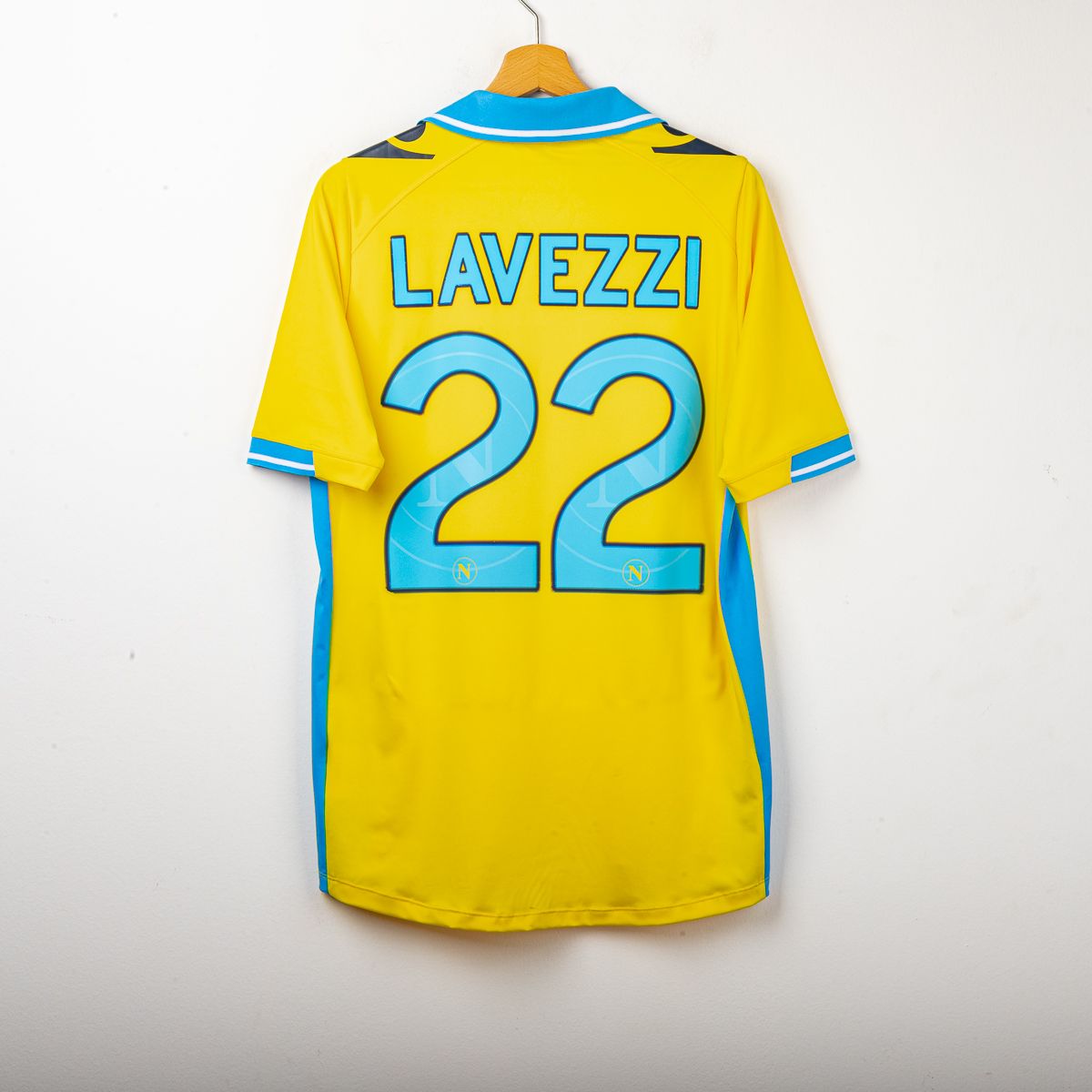 Maglia Third Ssc Napoli Macron Lavezzi n22 2011/2012