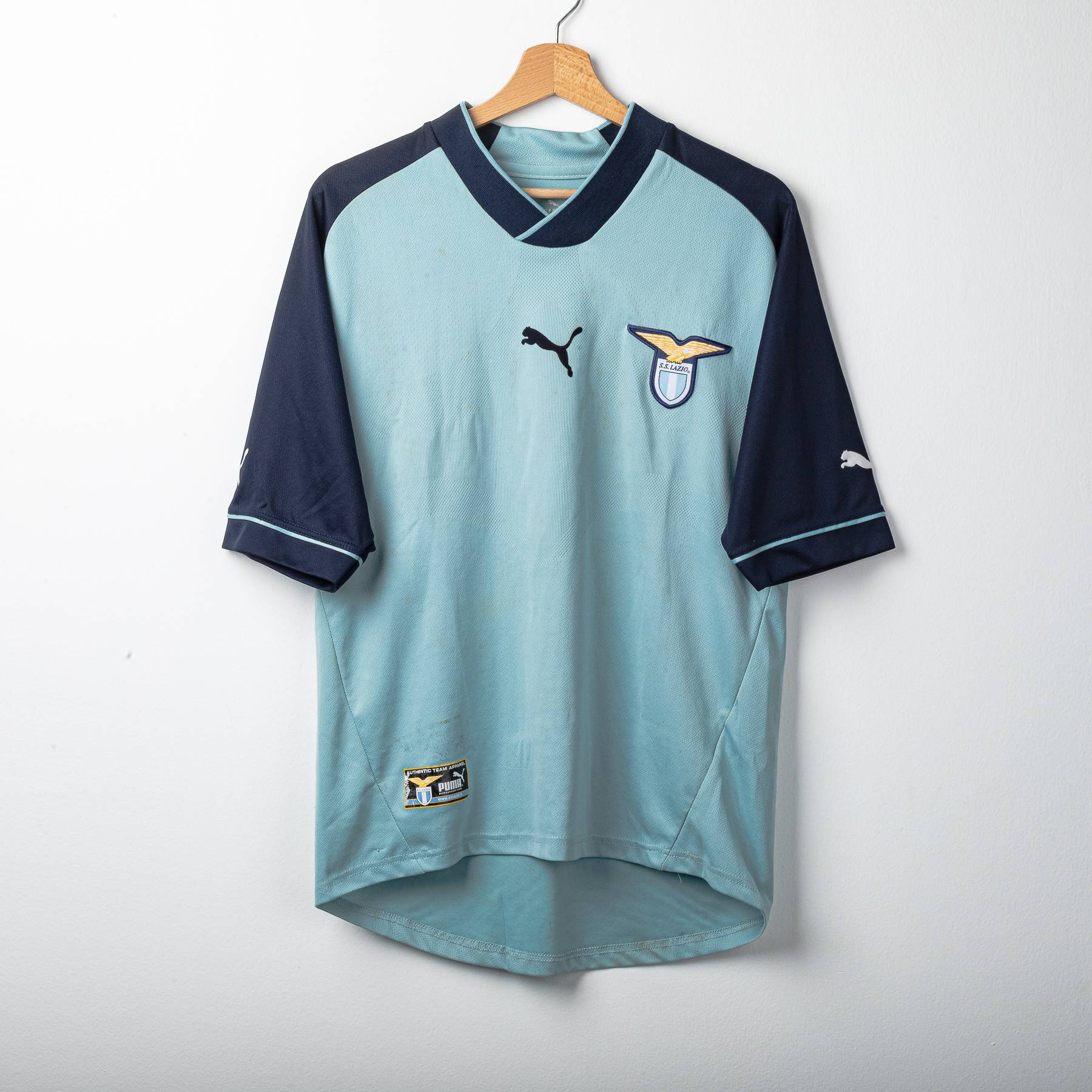 PUMA　S.S. LAZIO 02-03 AWAY NO.25 CHIESA Lazio Puma Chiesa 25 Special Jersey 2002/2003