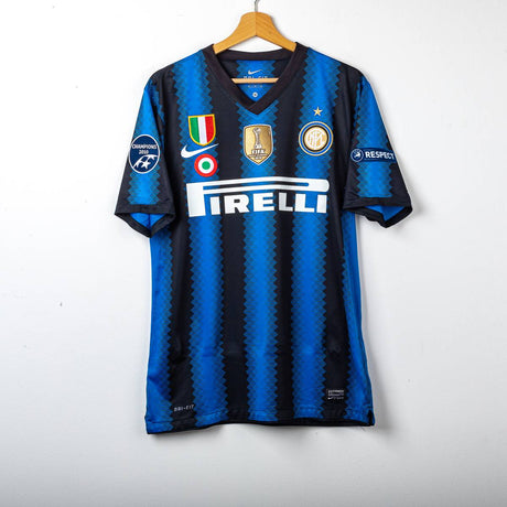 Maglia Home Inter Nike J. Zanetti 4 2010/2011