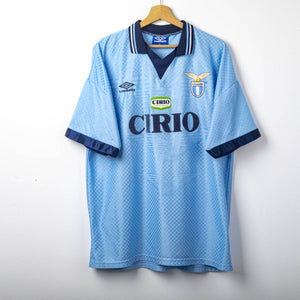 Lazio Umbro Cirio Signori 11 Home Shirt 1996/1997