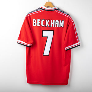 Maglia Manchester United Home Umbro Beckham 7 1999/2000