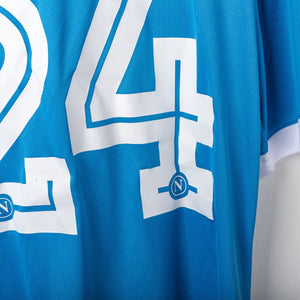 Maglia Home Napoli Kappa Lete Insigne 24 2015/2016