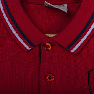 Polo Bambino Cagliari Macron Rossoblu