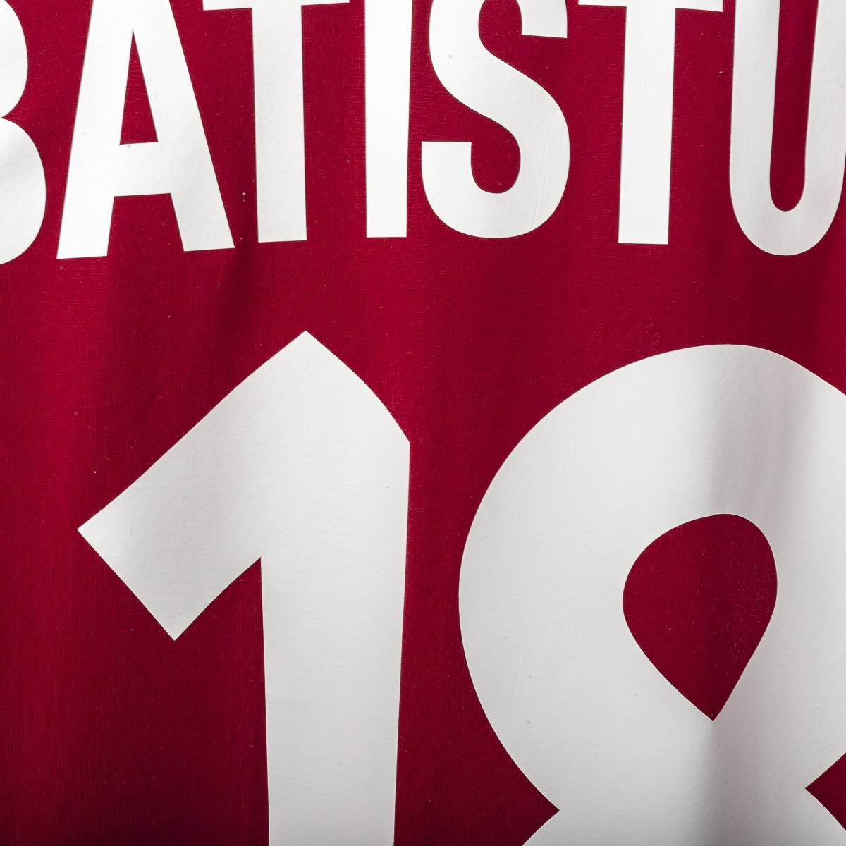Maglia Home As Roma Kappa Batistuta n18 2000/2001