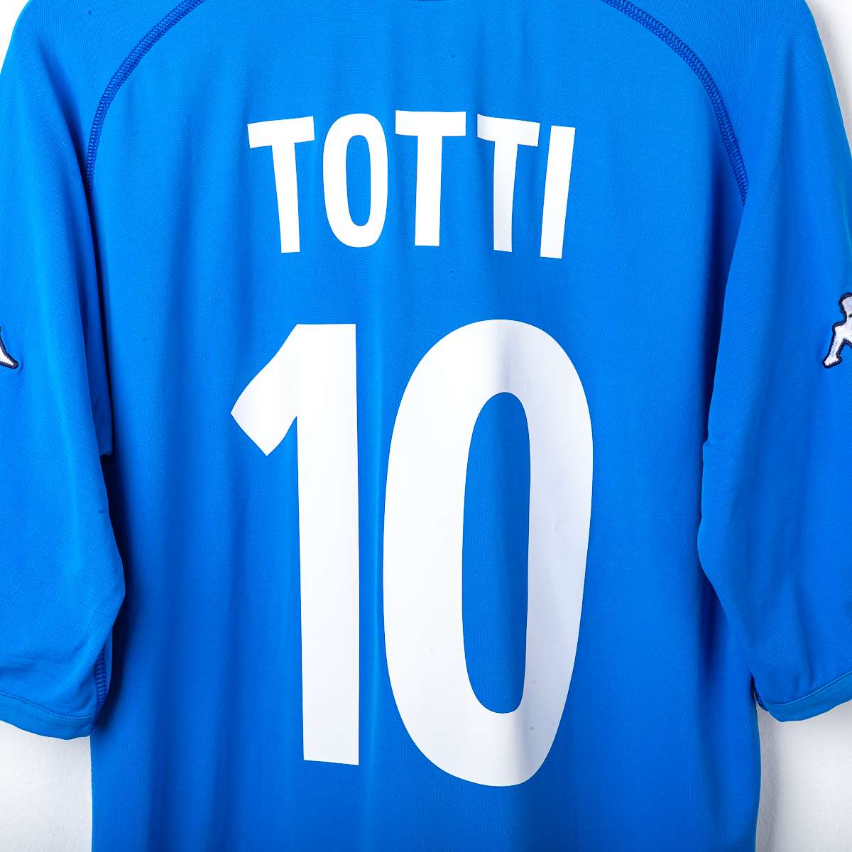 Italy Kappa Totti 10 2002 Home Shirt