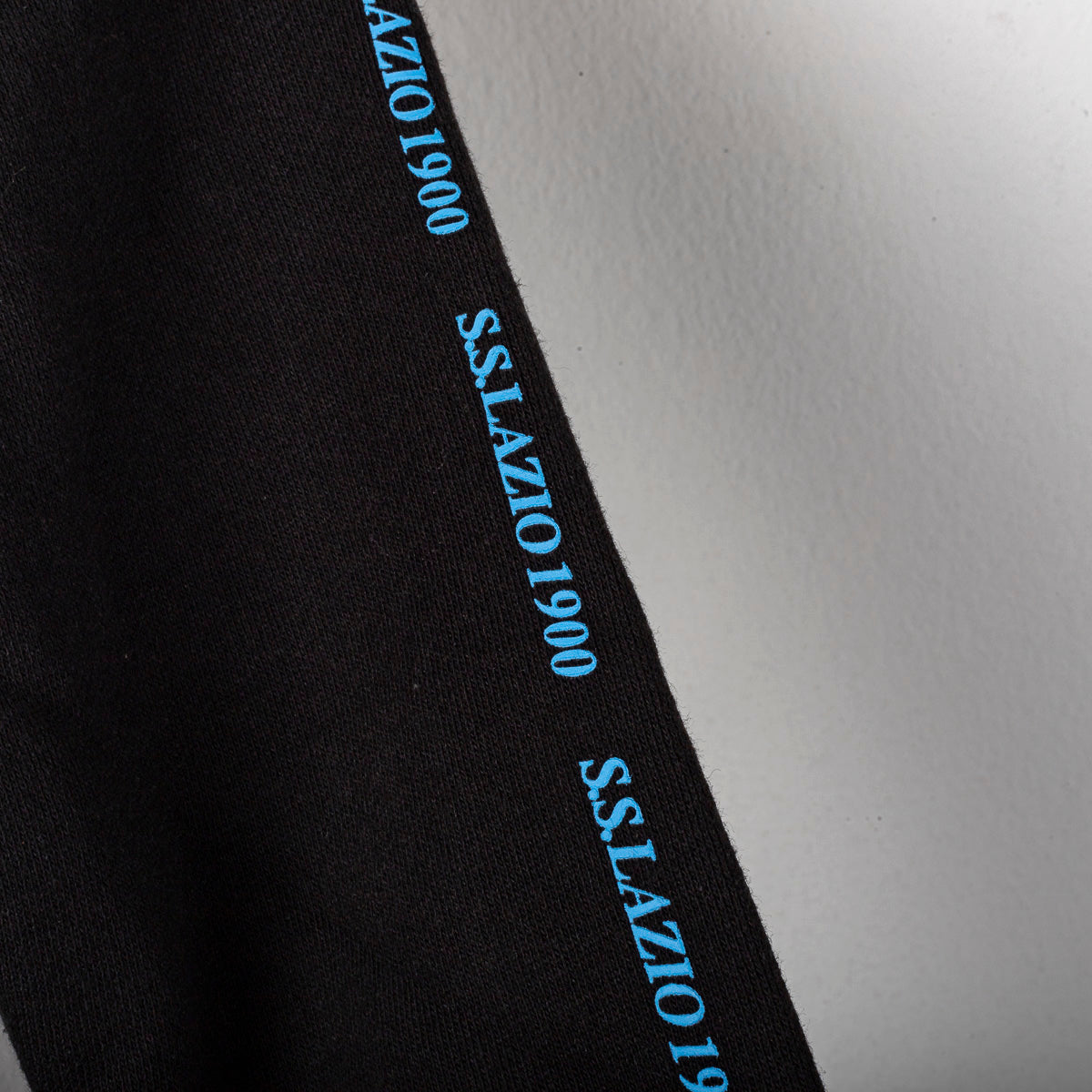 Felpa Lazio Macron Bambino Full Zip Nera 2020/2021