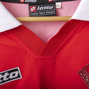 maglia home piacenza ambrosetti n11 2001/2002
