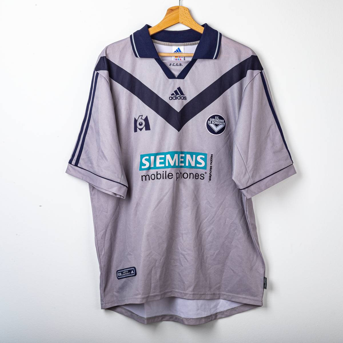 Adidas Siemens 2000/2001 Bordeaux Third Shirt