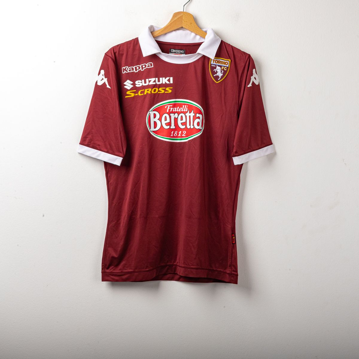 maglia home torino kappa cerci 11 autografata 2013/2014