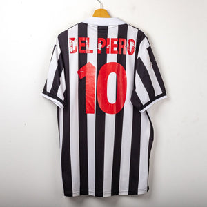 Maglia Home Fc Juventus Kappa Del Piero n10 1998/1999