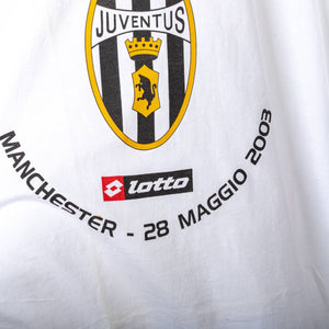 Juventus Lotto Champions League Final T-shirt 2002/2003