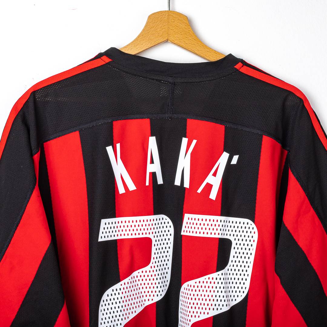 Maglia Home Milan Adidas Kakà 22 2003/2004