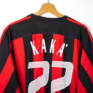 Maglia Home Milan Adidas Kakà 22 2003/2004