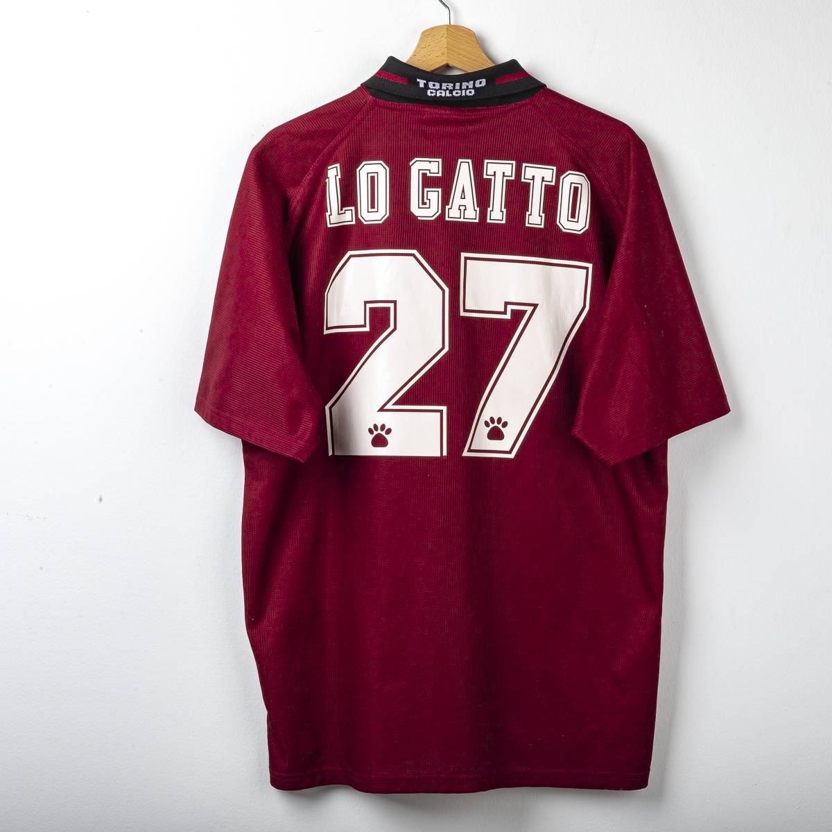 maglia home torino kelme lo gatto 27 1998