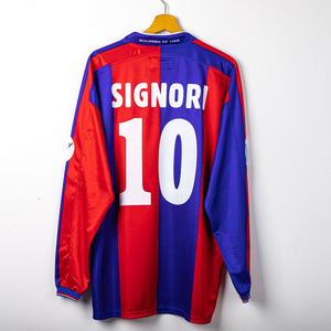Maglia Home Bologna Macron Signori 10 ML 2003/2004