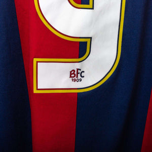 Bologna Di Vaio 9 Macron Home Shirt 2011/2012