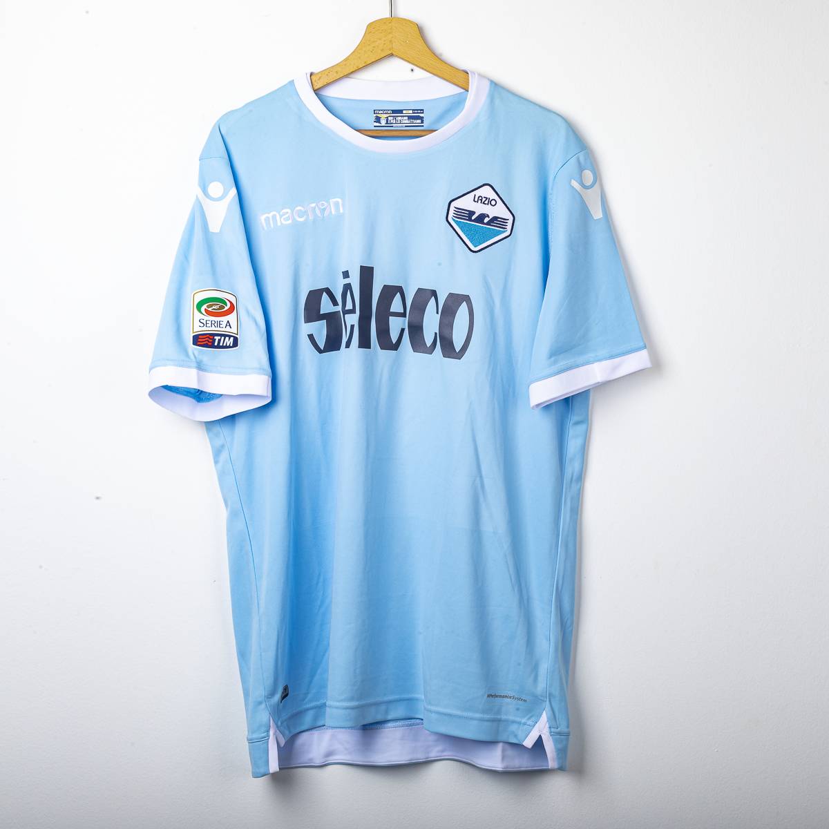 Maglia Home Lazio Macron Lucas 6 2017/2018