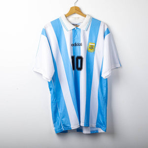Maglia Home Argentina Adidas Maradona 10 Usa 1994