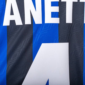 Maglia Home Fc Inter Umbro Zanetti n4 1995/1996
