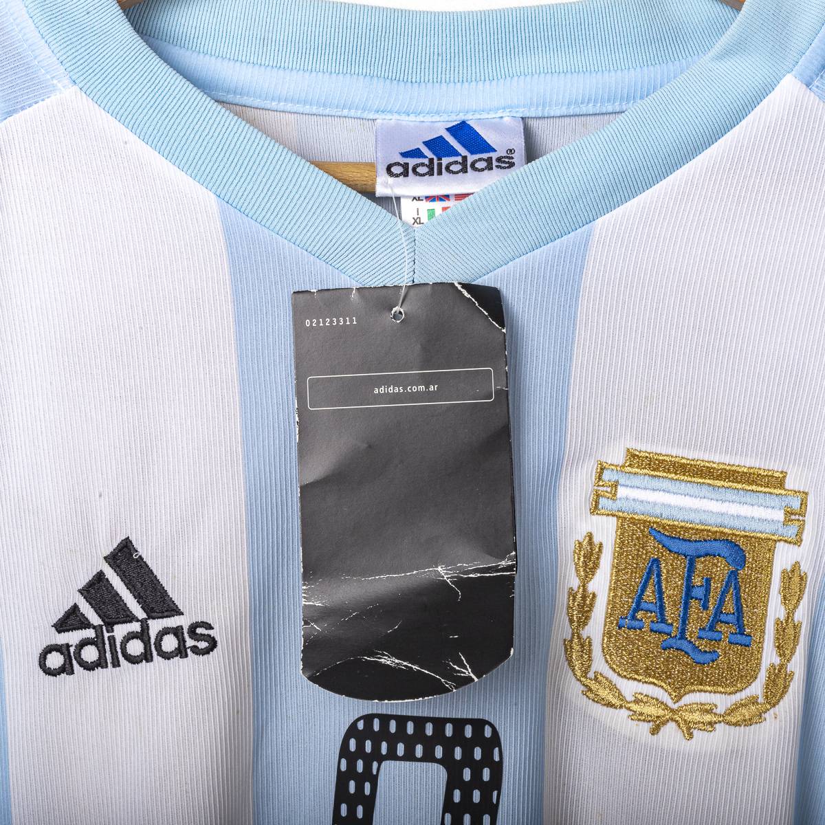 Maglia Home Adidas Argentina Batistuta n9 2002