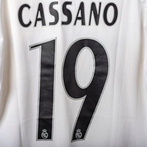 Maglia Home Real Madrid Adidas Cassano 19 2005/2006