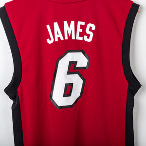 Canotta NBA Miami Heat Adidas James 6 2010/2011