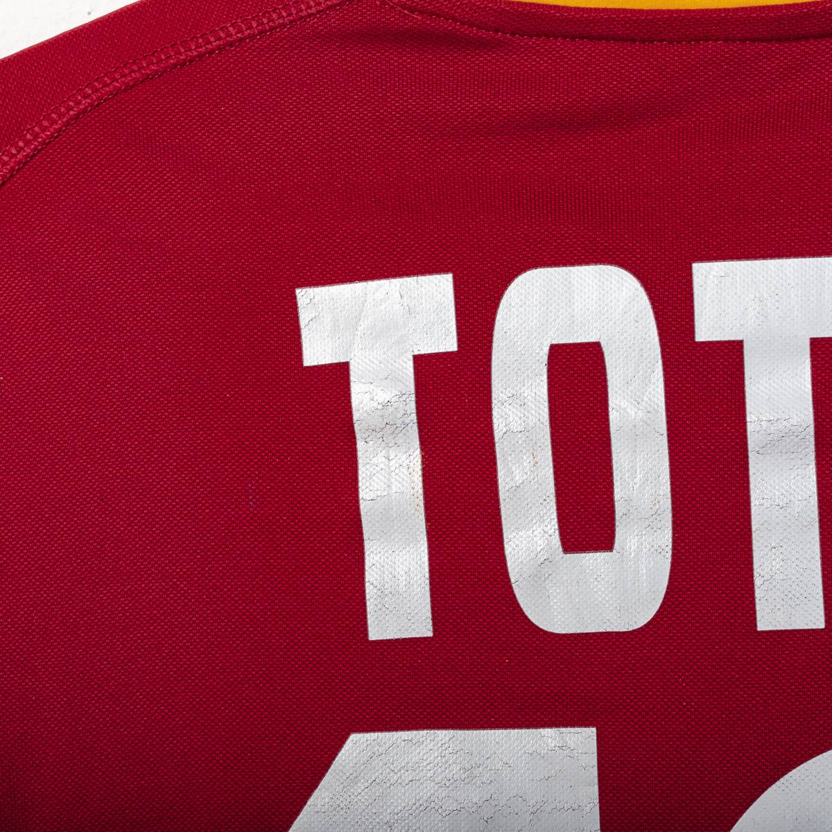 Maglia Home Roma Kappa Totti n10 con cartellino 2007/2008