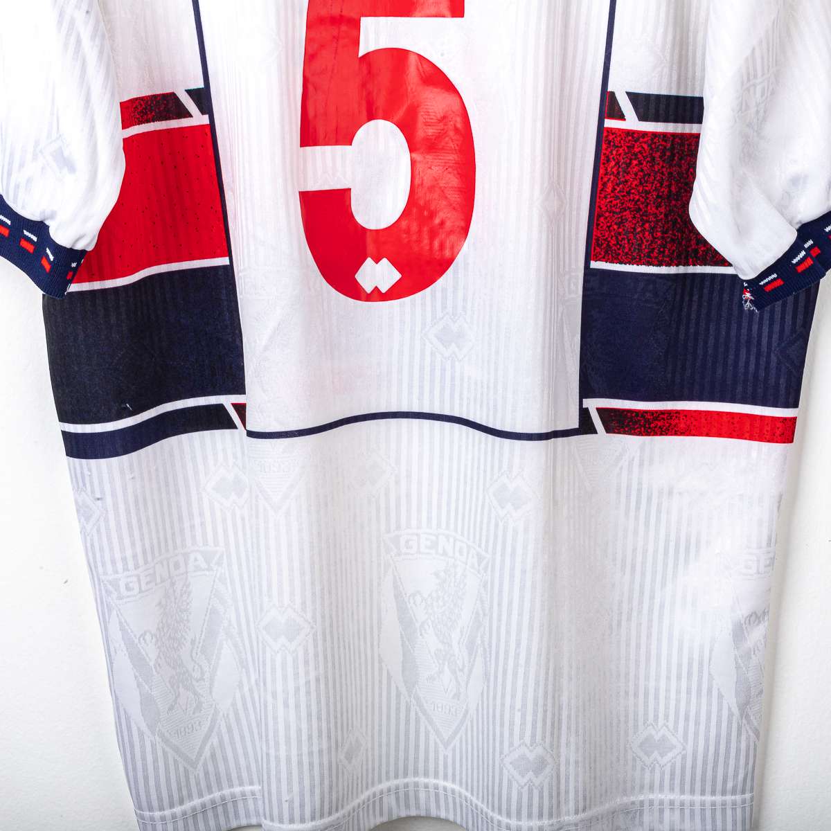 Genoa Erreà N5 Galante 1992/1993 Away Shirt and Shorts Set