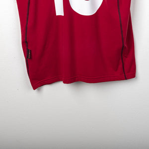 2001/2002 AS Roma Kappa Totti 10 Home Shirt  