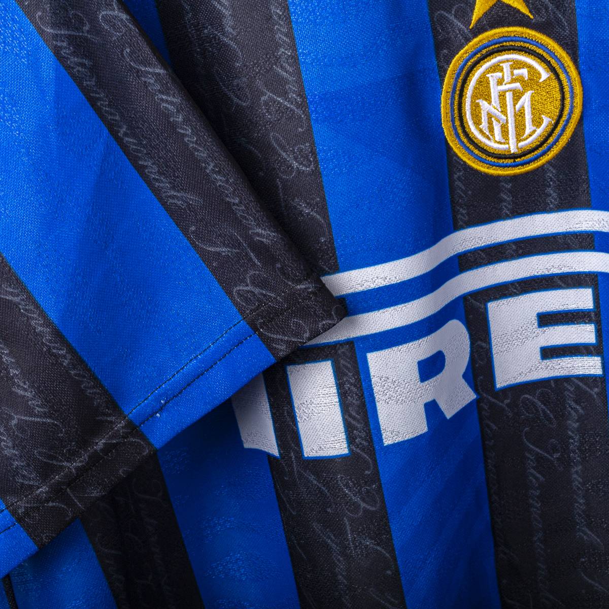 Maglia Home Inter Umbro Pirelli Zanetti n4 1996/1997