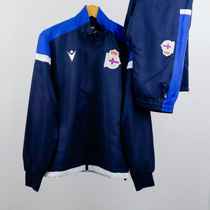 2020/2021 Deportivo La Coruña Macron Blue Tracksuit