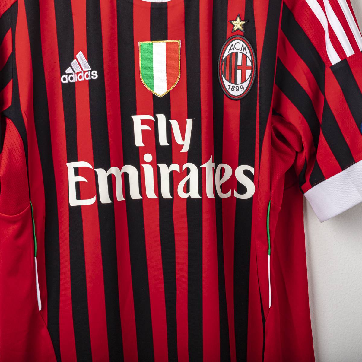 maglia home milan Uefa Adidas Seedorf 10 mc 2011/2012