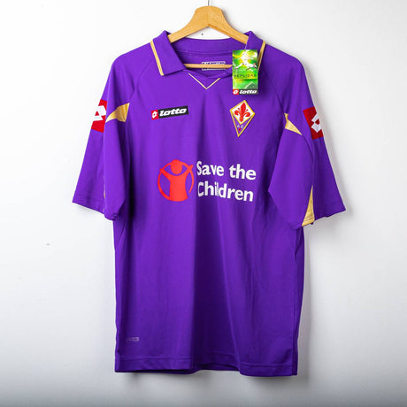 Fiorentina Lotto Jovetić 8 2011/2012 Home Shirt
