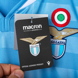 maglia home lazio macron immobile 17 con cartellino 2019/2020