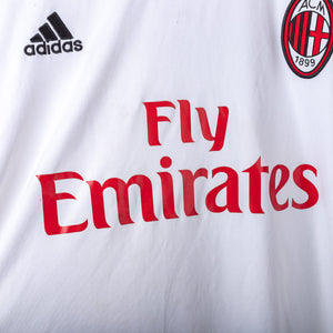 Maglia Milan Away Adidas Uefa Ronaldinho 80 2010/2011