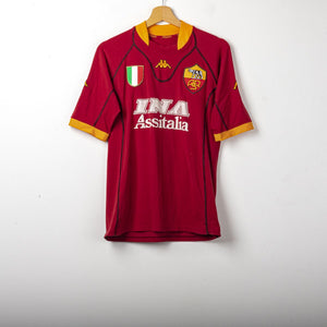 Maglia Home As Roma Kappa Cafu n2 2001/2002