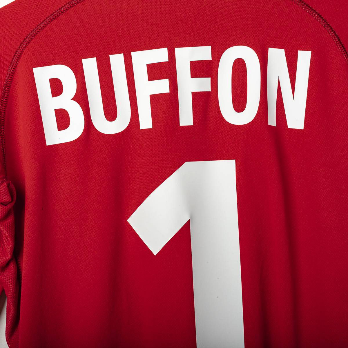 maglia portiere italia rossa kappa buffon n1 2002